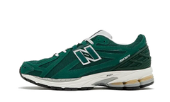1906R Green Suede Metallic Silver