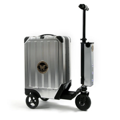 Silver Smart Electric Suitcase