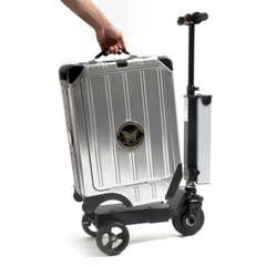 Silver Smart Electric Suitcase