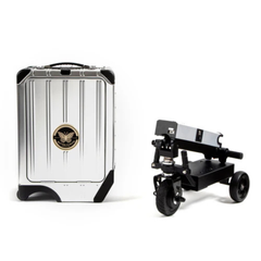 Silver Smart Electric Suitcase