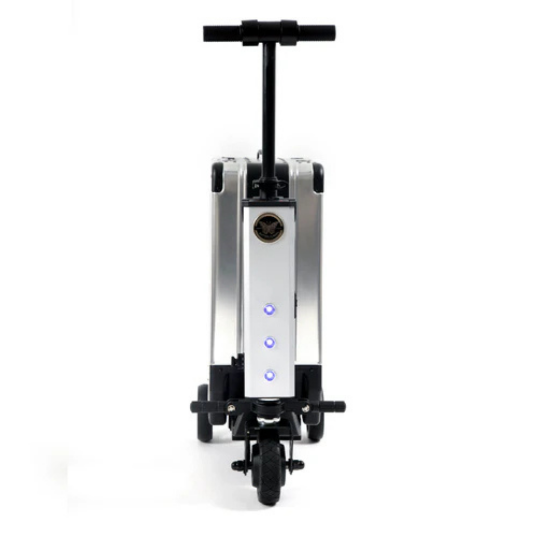 Silver Smart Electric Suitcase