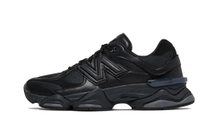 9060 Triple Black Leather