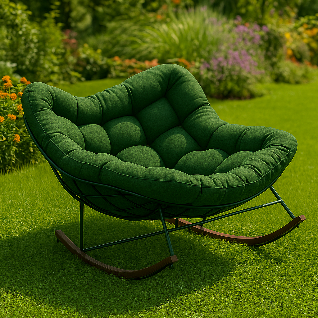 Elegant Design, Guaranteed Relaxation – Discover the Rocking Lounger