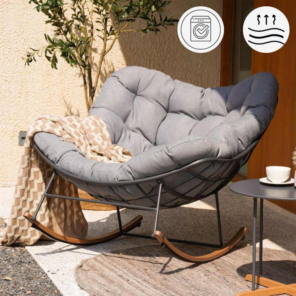 Elegant Design, Guaranteed Relaxation – Discover the Rocking Lounger