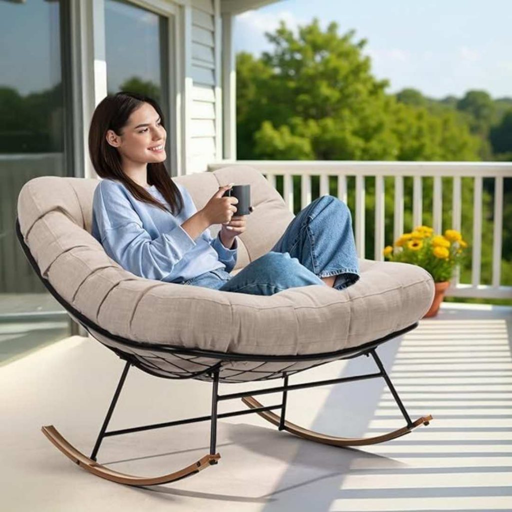 Elegant Design, Guaranteed Relaxation – Discover the Rocking Lounger