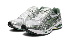 Gel-Kayano 14 White Pure Silver Slate Grey Sage