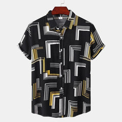 Kael™ | Men’s Hawaiian Stripe Shirt