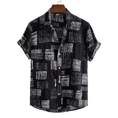 Kael™ | Men’s Hawaiian Stripe Shirt