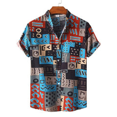 Kingswell™ | Vintage Printed Summer Shirt