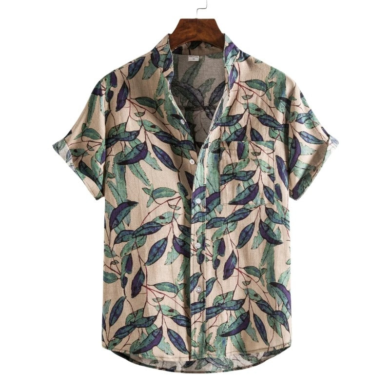 Kingswell™ | Vintage Printed Summer Shirt