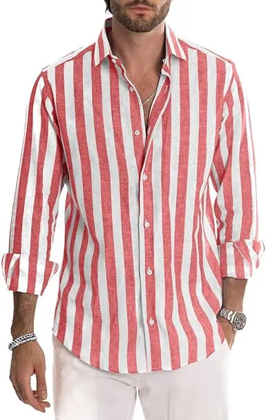 Men’s Casual Striped Shirt