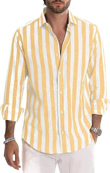 Men’s Casual Striped Shirt