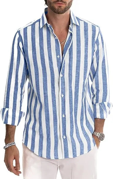Men’s Casual Striped Shirt